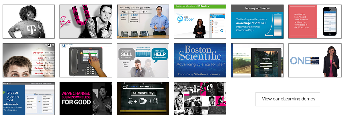 elearning development for enterprises wishing to deploy IT solutions, including salesforce, cisco, microsoft, and more. 